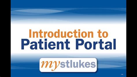 myslh|st luke's portal.